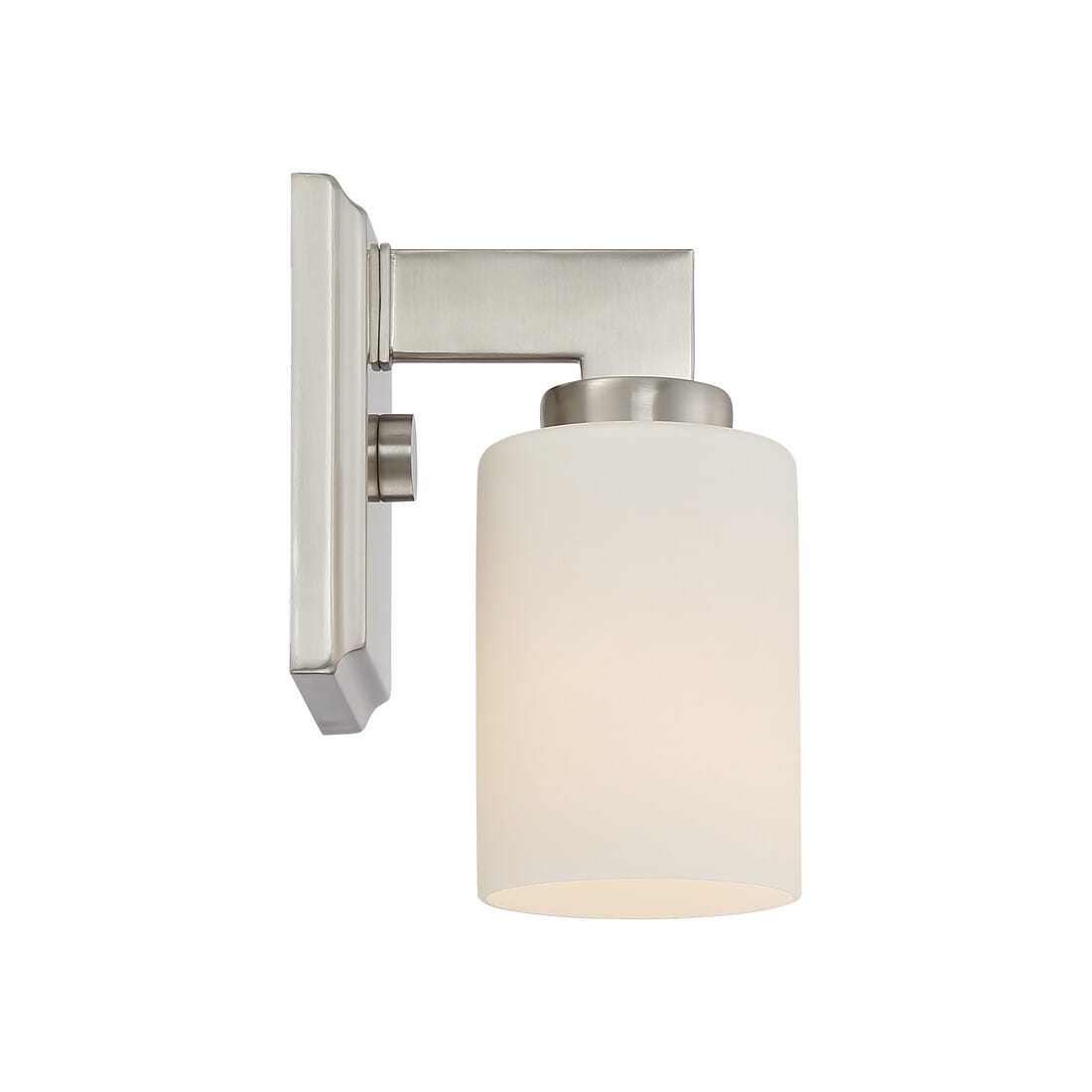 Quoizel Taylor 8" Bathroom Vanity Light in Brushed Nickel