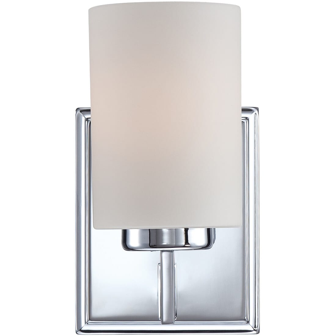 Quoizel Taylor 8" Bathroom Vanity Light in Polished Chrome