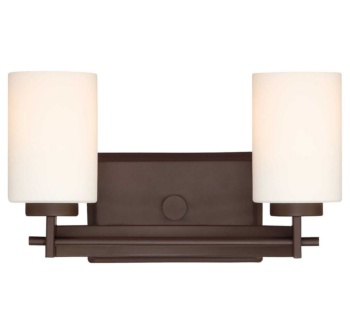 Quoizel Taylor 2-Light 8" Bathroom Vanity Light in Western Bronze