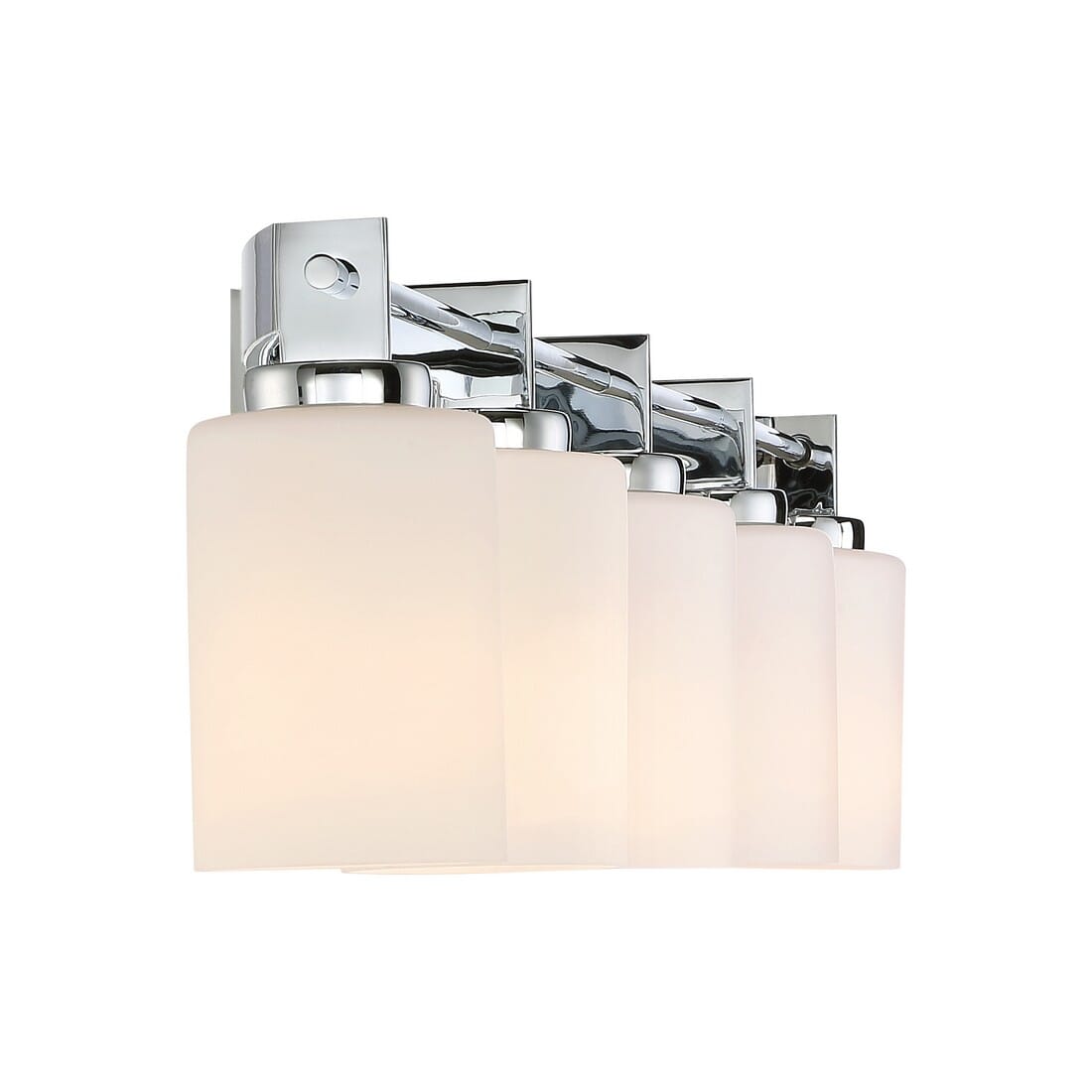 Quoizel Taylor 5-Light 8" Bathroom Vanity Light in Polished Chrome