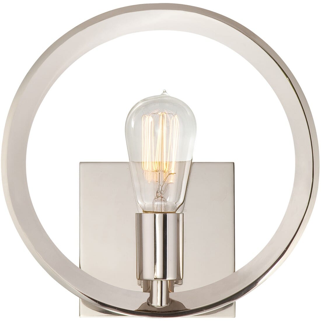 Quoizel Theater Row 10" Wall Sconce in Imperial Silver