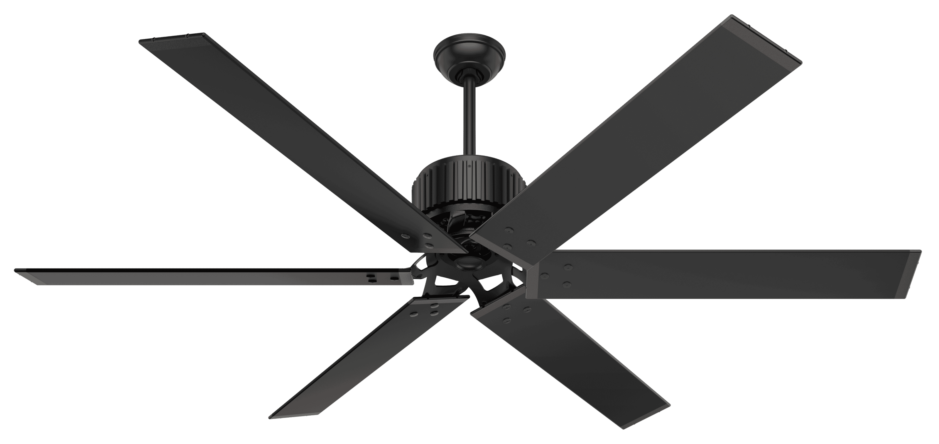 Hunter Fans HFC-72 72" Indoor/Outdoor Ceiling Fan in Matte Black