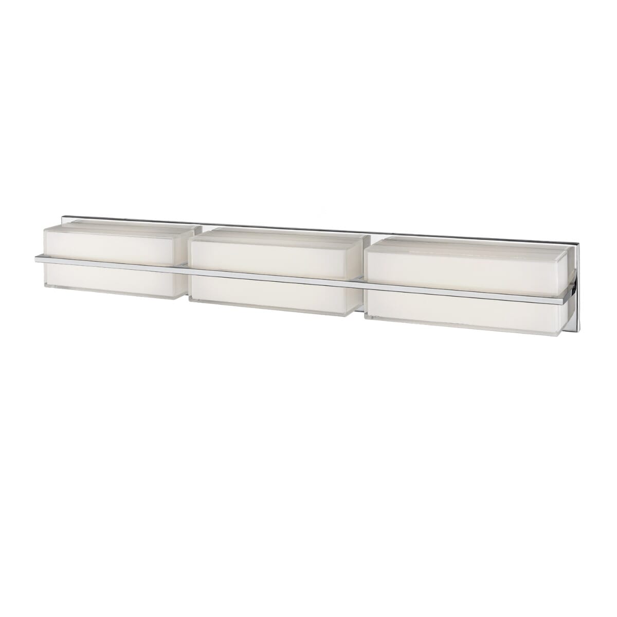 Kuzco Croydon LED Bathroom Vanity Light in Chrome