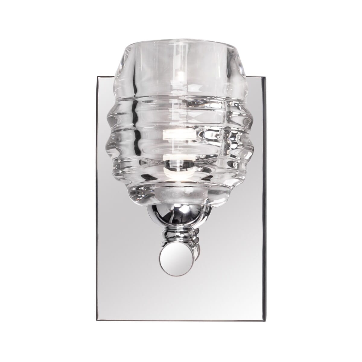 Kuzco Citadel LED Bathroom Vanity Light in Chrome