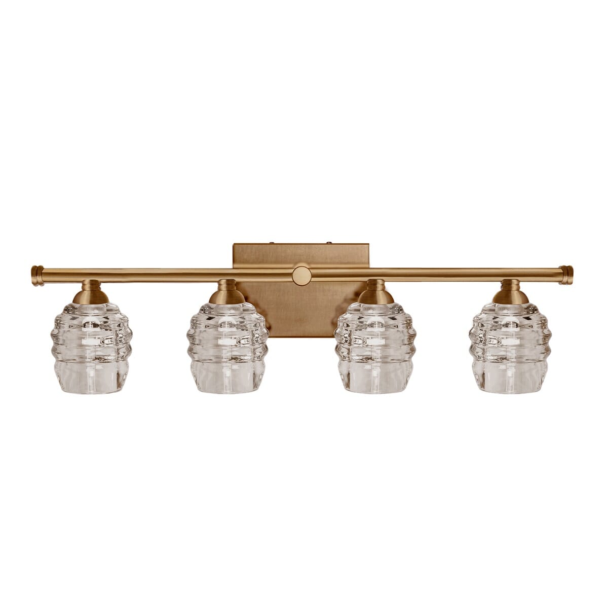 Kuzco Citadel LED Bathroom Vanity Light in Brass