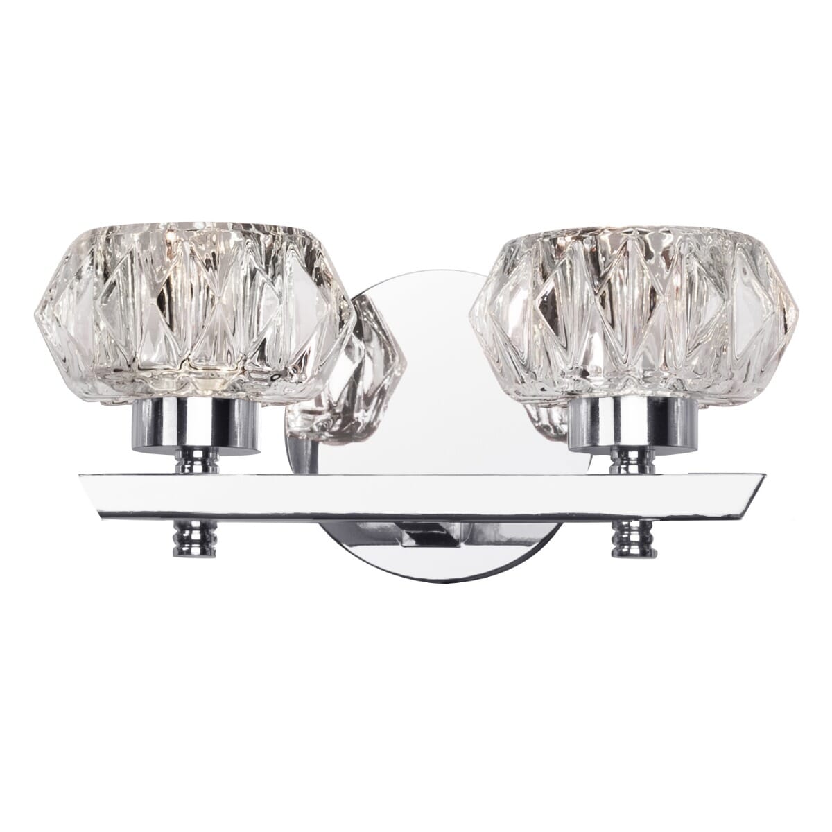 Kuzco Basin LED Bathroom Vanity Light in Chrome