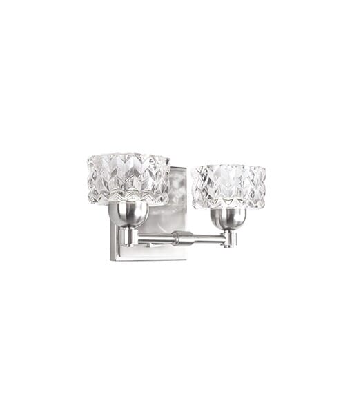 Kuzco Malt LED Bathroom Vanity Light in Nickel