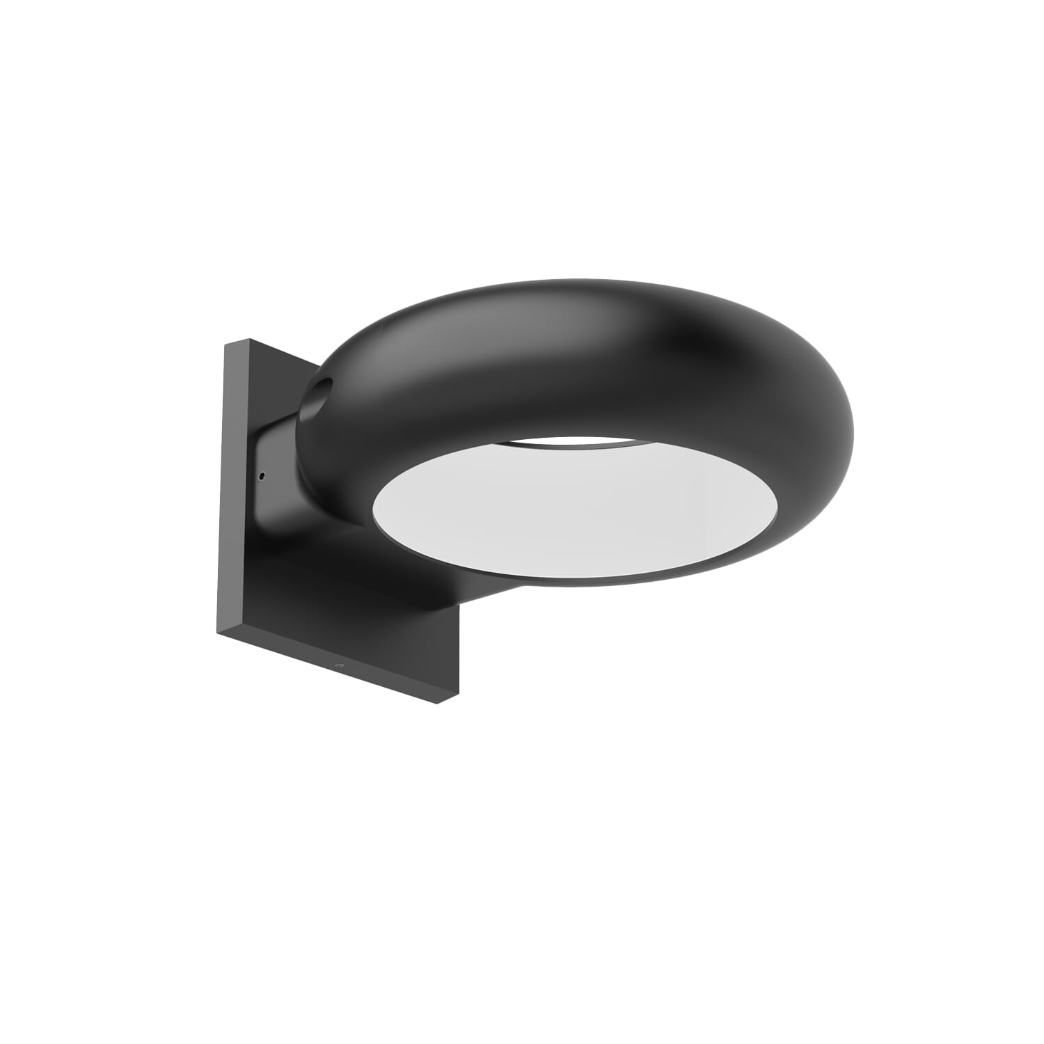 Kuzco Vortex LED Outdoor Wall Light in Black