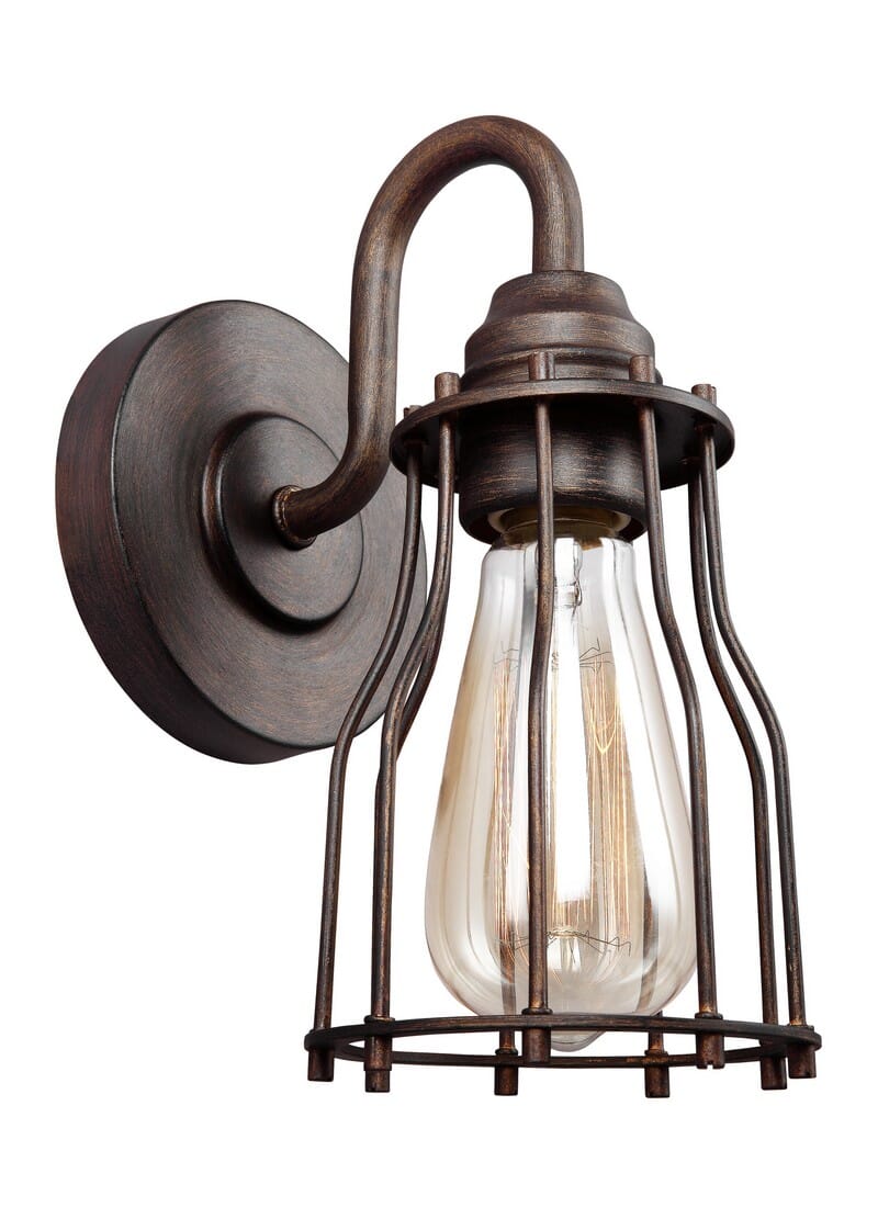 Feiss Calgary 9.25" Wall Sconce in Parisian Bronze