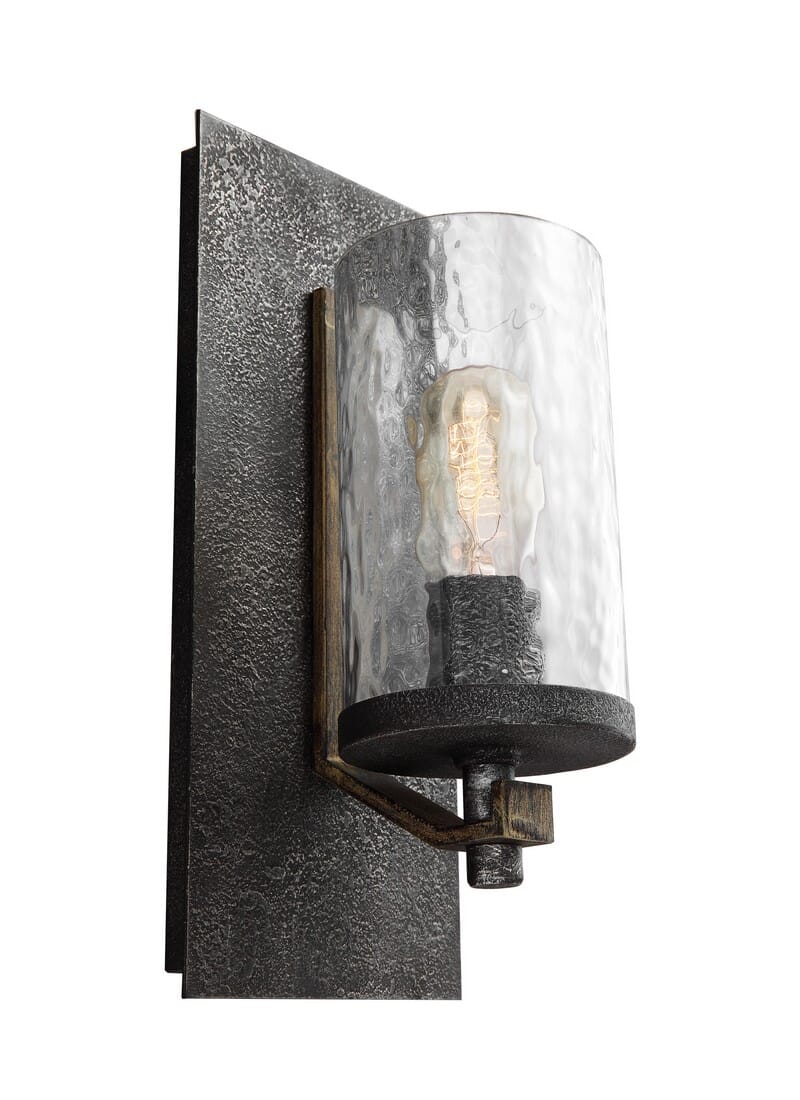 Feiss Angelo Wall Sconce in Distressed Oak