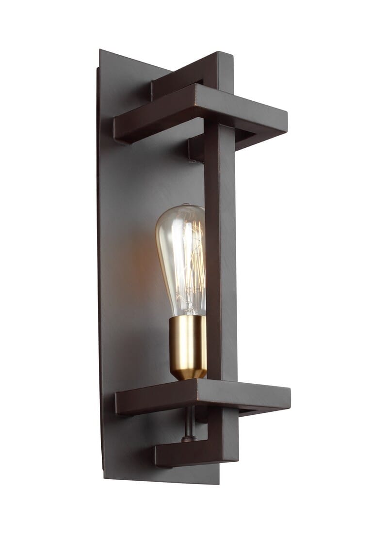 Feiss Finnegan 17" Wall Sconce in New World Bronze