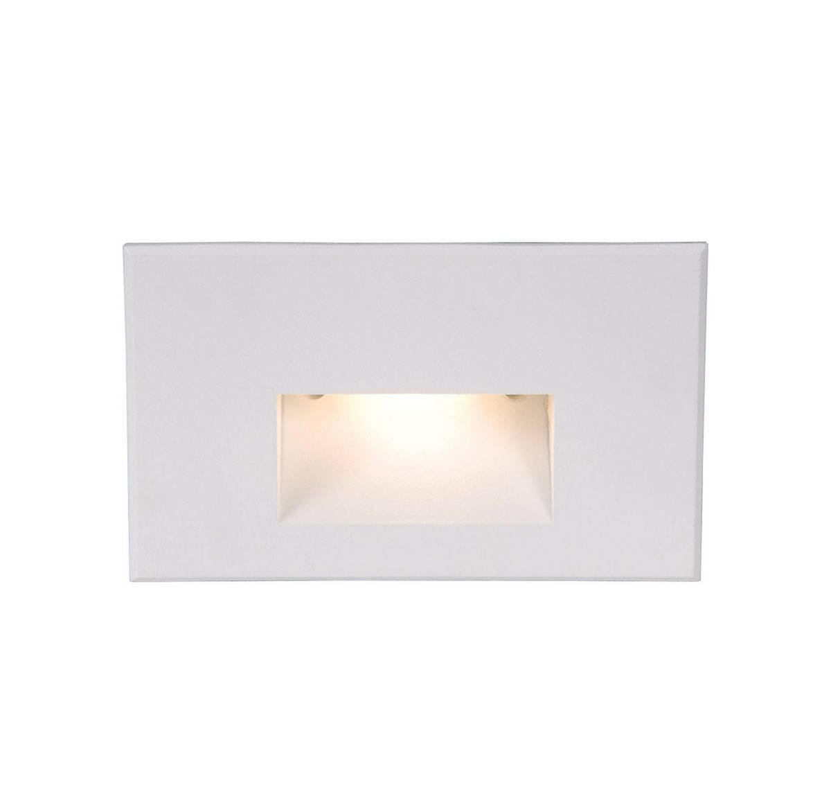 WAC Lighting 277V LEDme Horrizontal Indoor/Outdoor Step and Wall Light in White