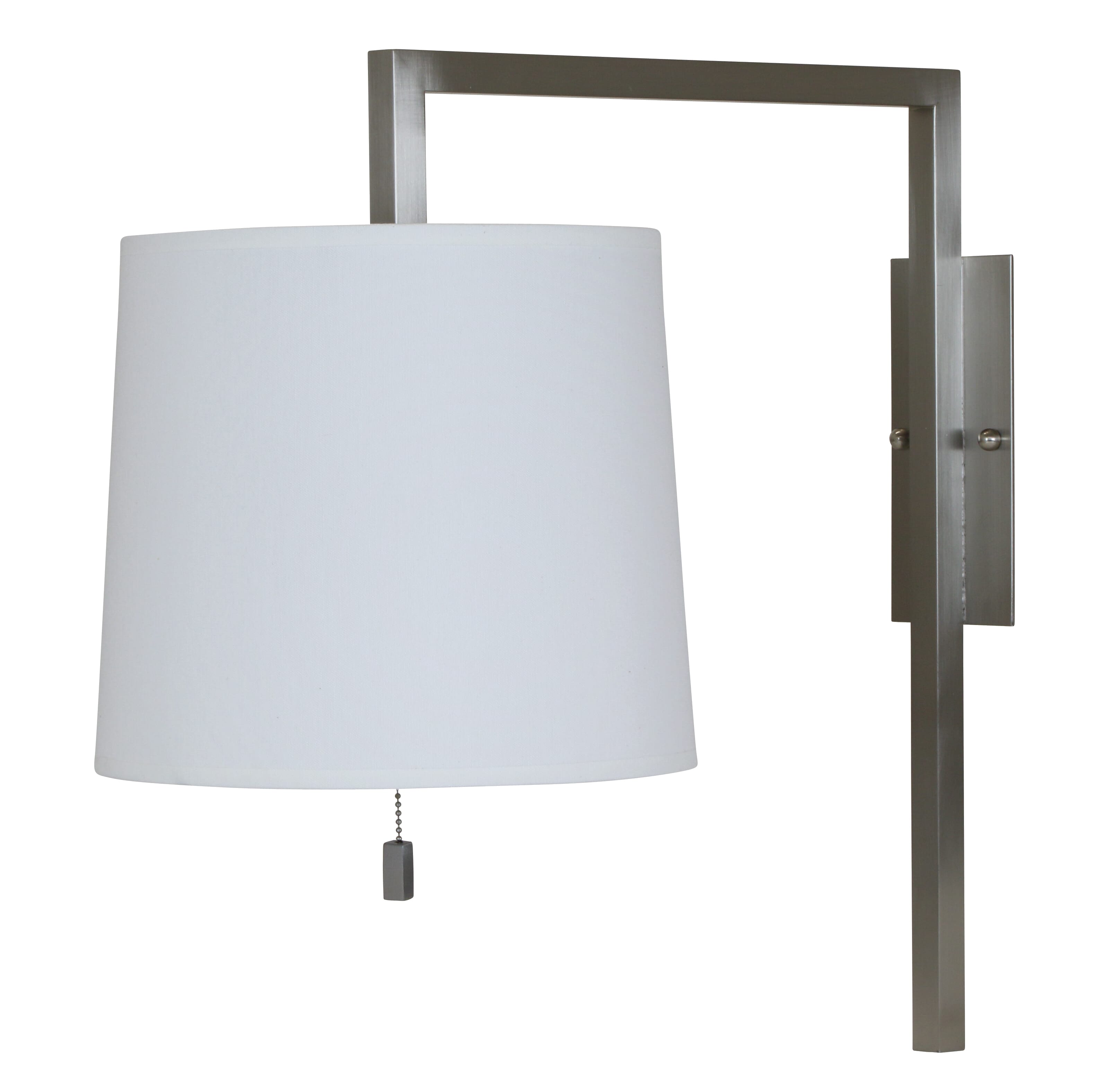 House of Troy 16" Wall Lamp in Satin Nickel