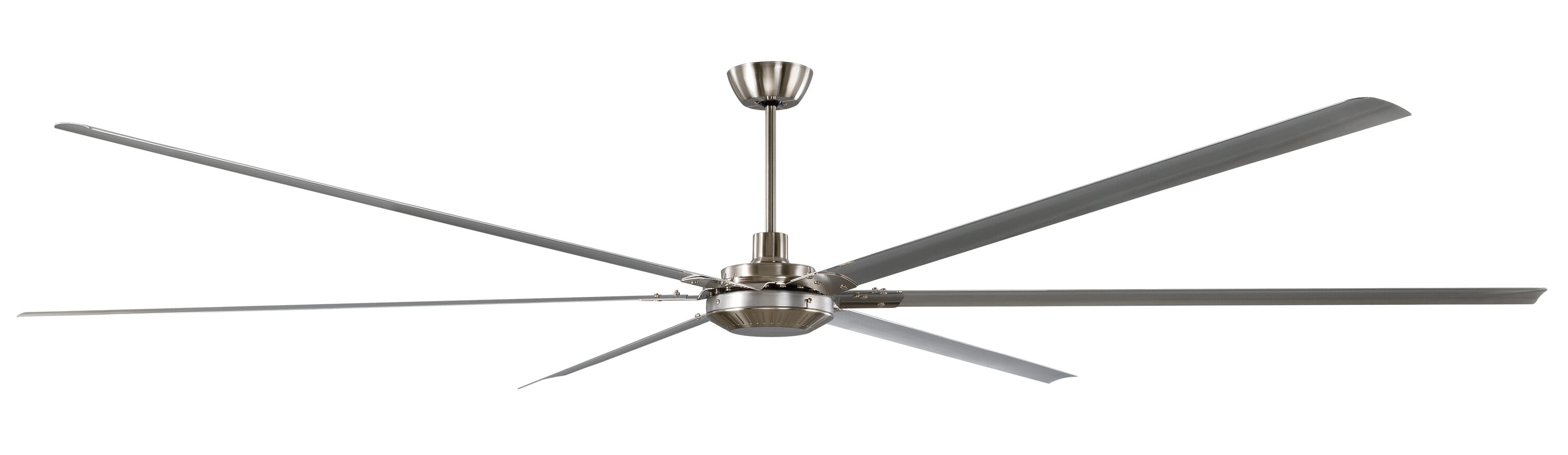 Craftmade 120" Windswept Ceiling Fan in Brushed Polished Nickel