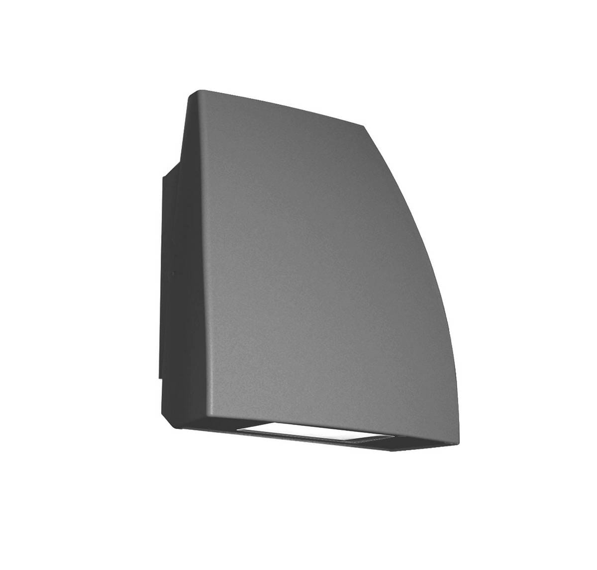 WAC Lighting Endurance Fin LED Outdoor Wall Light 19W Warm White in Graphite