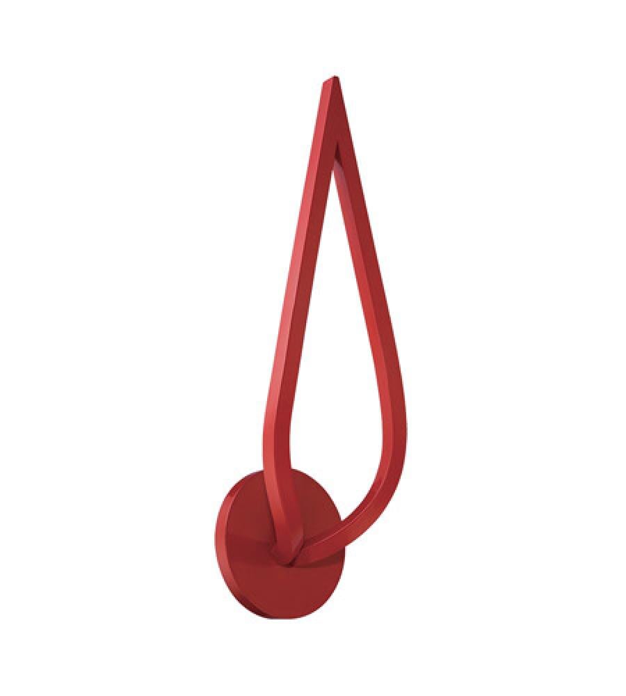 Modern Forms Aries 1-Light Wall Sconce in Ferrari Red