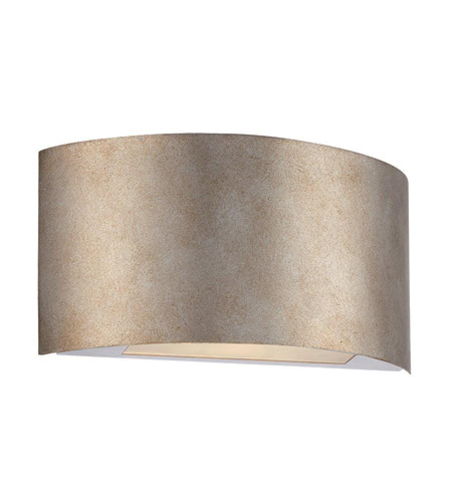 Modern Forms Vermeil 2-Light Wall Sconce in Silver Leaf