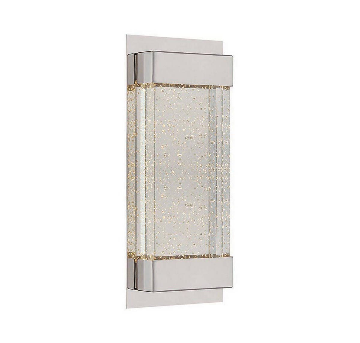 WAC Lighting 120V Mythical 13" LED Wall Sconce in Polished Nickel