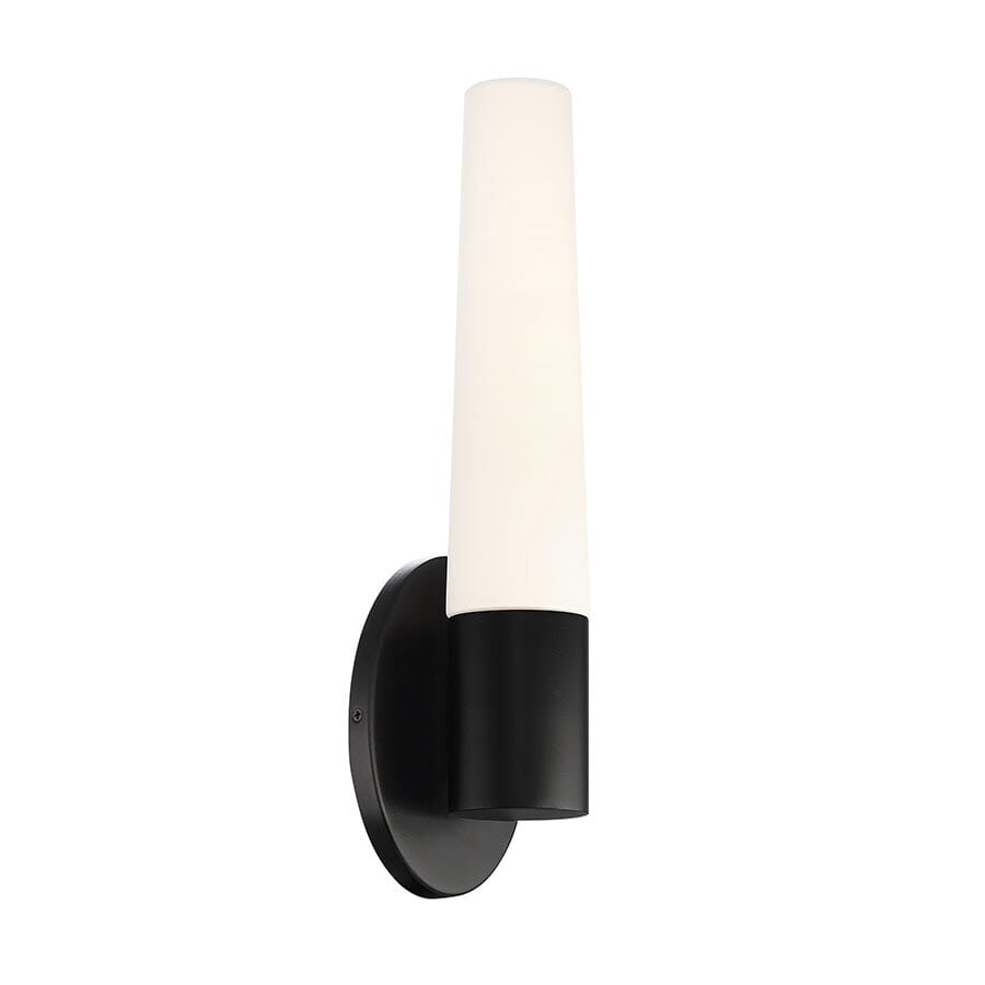 Modern Forms Tusk 17" Wall Sconce in Black