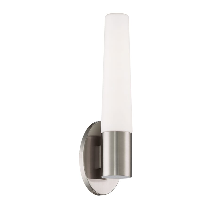 Modern Forms Tusk 17" Wall Sconce in Brushed Nickel