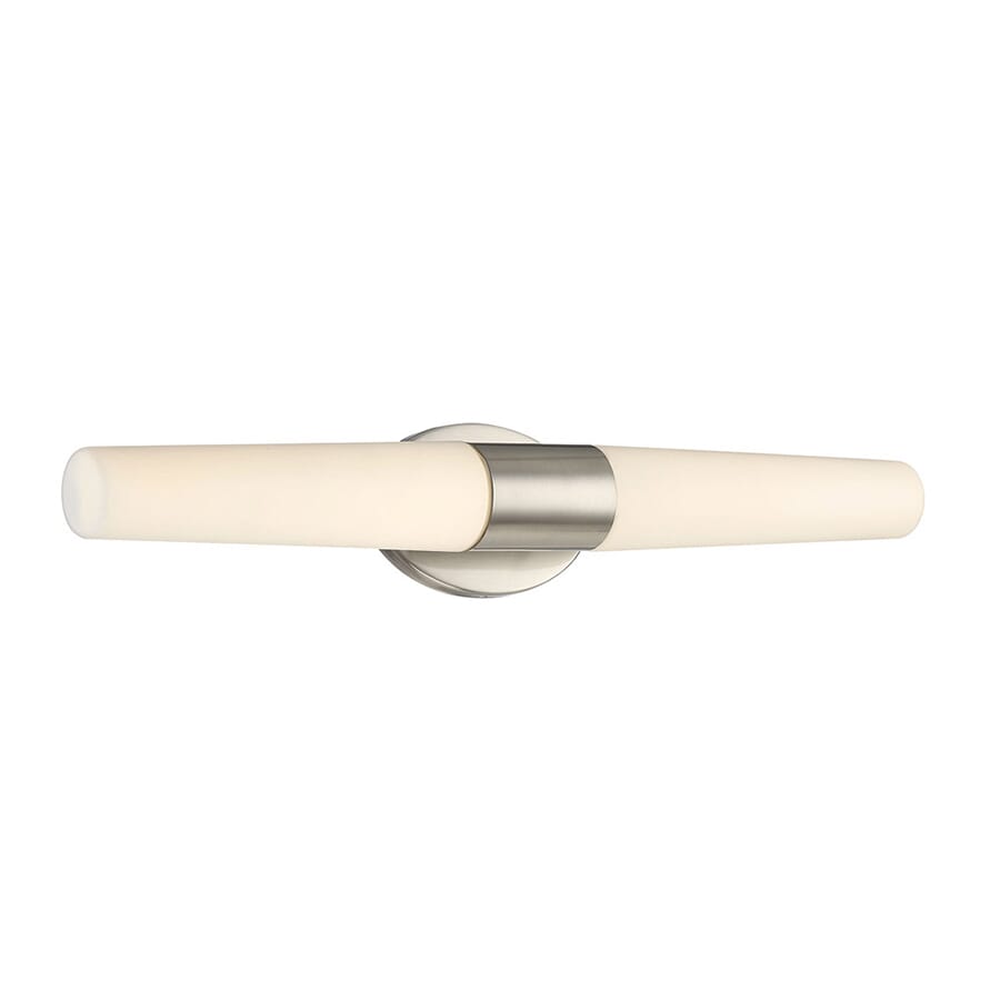 Modern Forms Tusk 26" Bathroom Vanity Light in Brushed Nickel