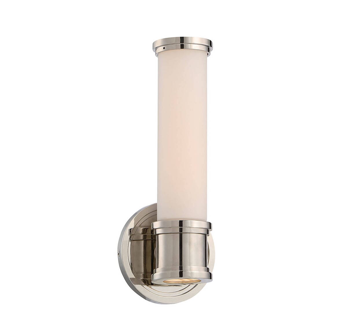 WAC Lighting 120V Ashton 13" LED Wall Sconce in Polished Nickel