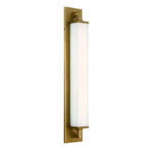 Modern Forms Gatsby 32" Wall Sconce in Aged Brass