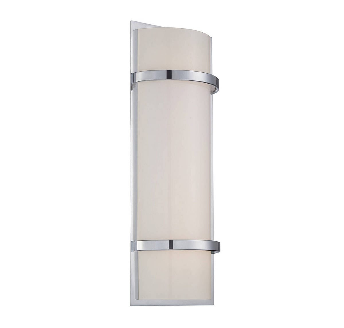 WAC Lighting 120V Vie Collection 20" LED Wall Sconce in Chrome