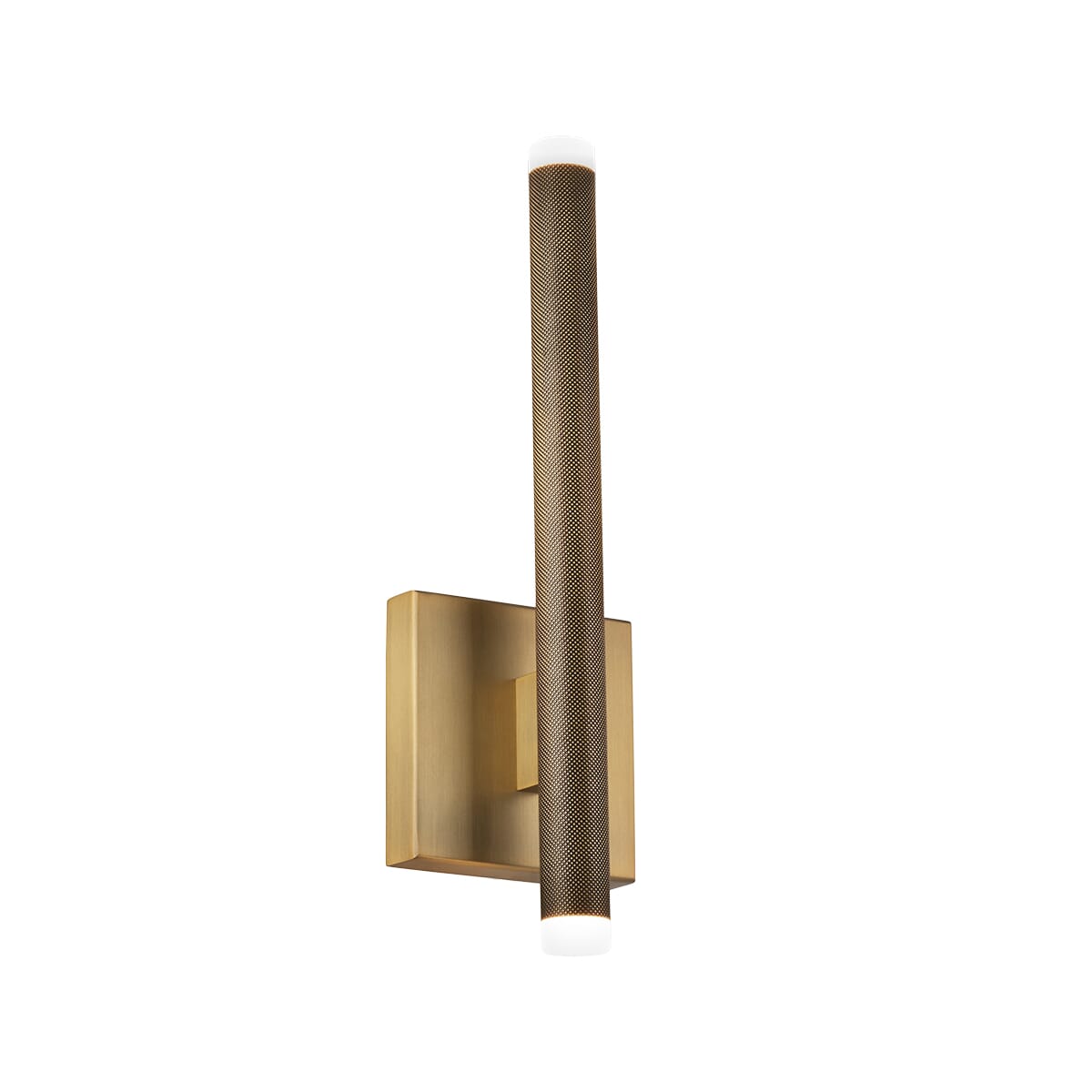 Modern Forms Burning Man Wall Sconce in Aged Brass