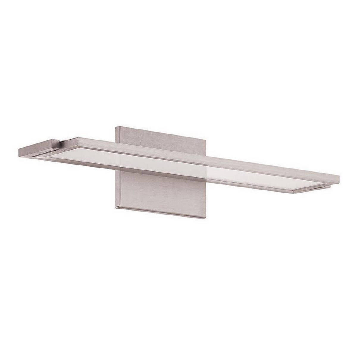 WAC Lighting 120V Line 18" LED Warm White Bath & Wall Light in Brushed Aluminum