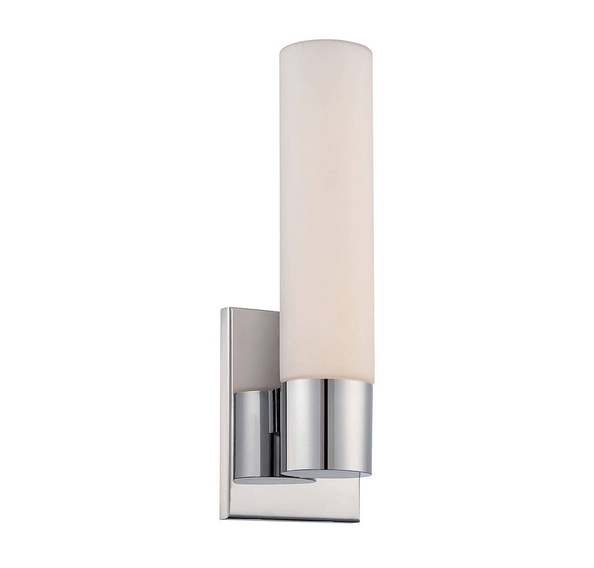 WAC Lighting 120V Elementum LED Indoor/Outdoor Wall Sconce in Chrome