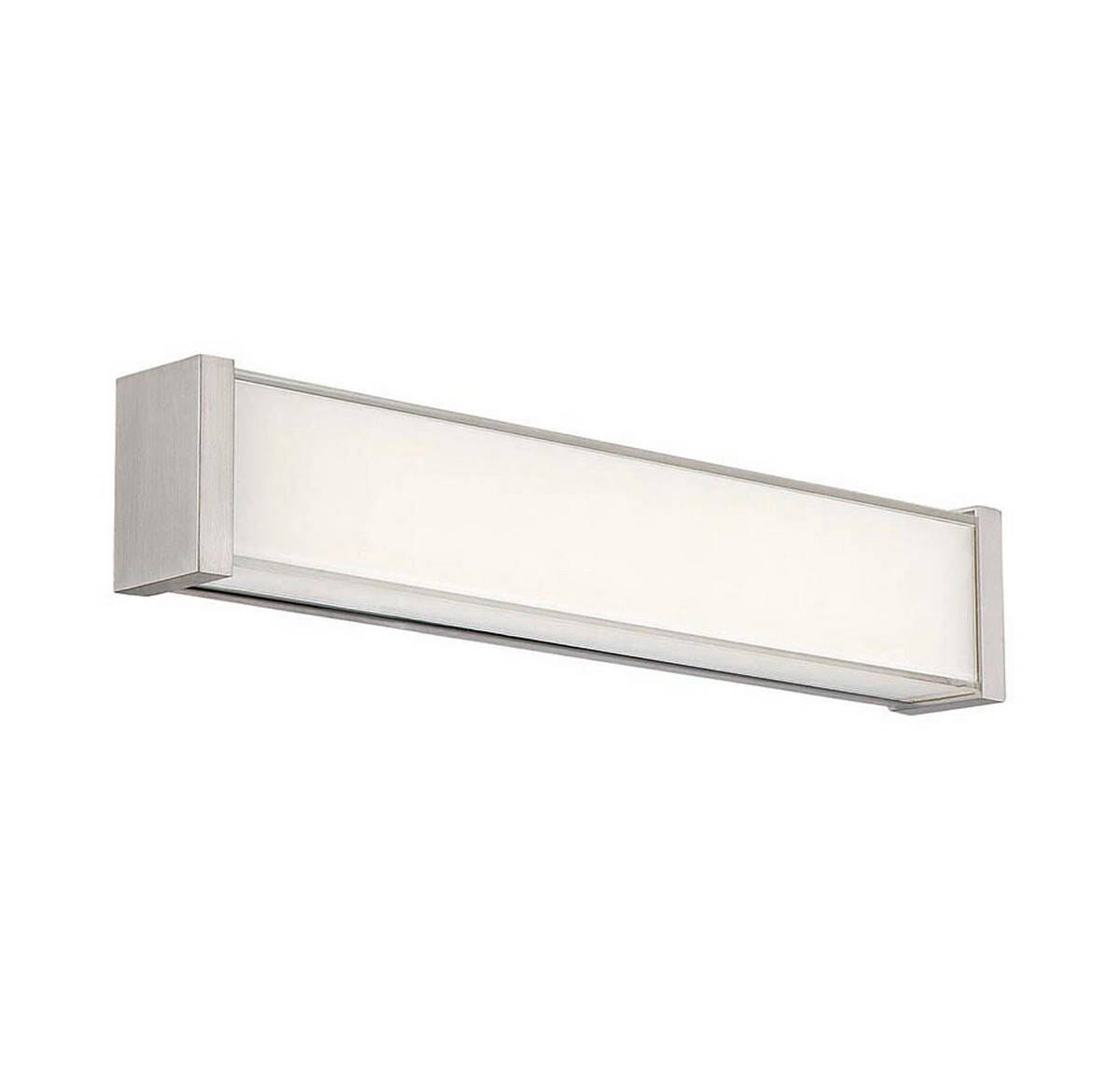 WAC Lighting 120V Svelte 16" LED Wall Sconce in Brushed Nickel