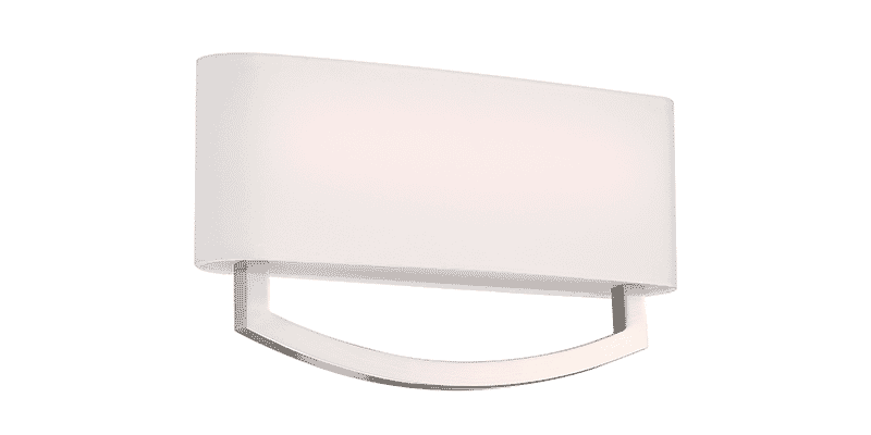 Modern Forms Arch 8" Wall Sconce in Brushed Nickel