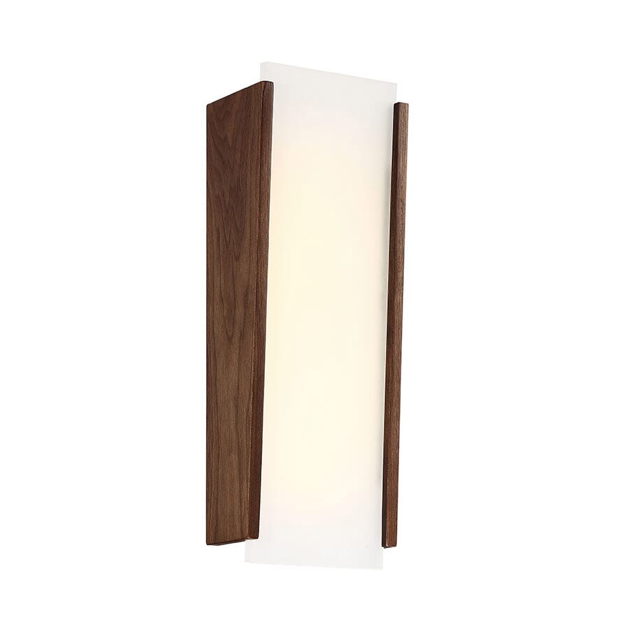 Modern Forms Elysia 4" Wall Sconce in Dark Walnut