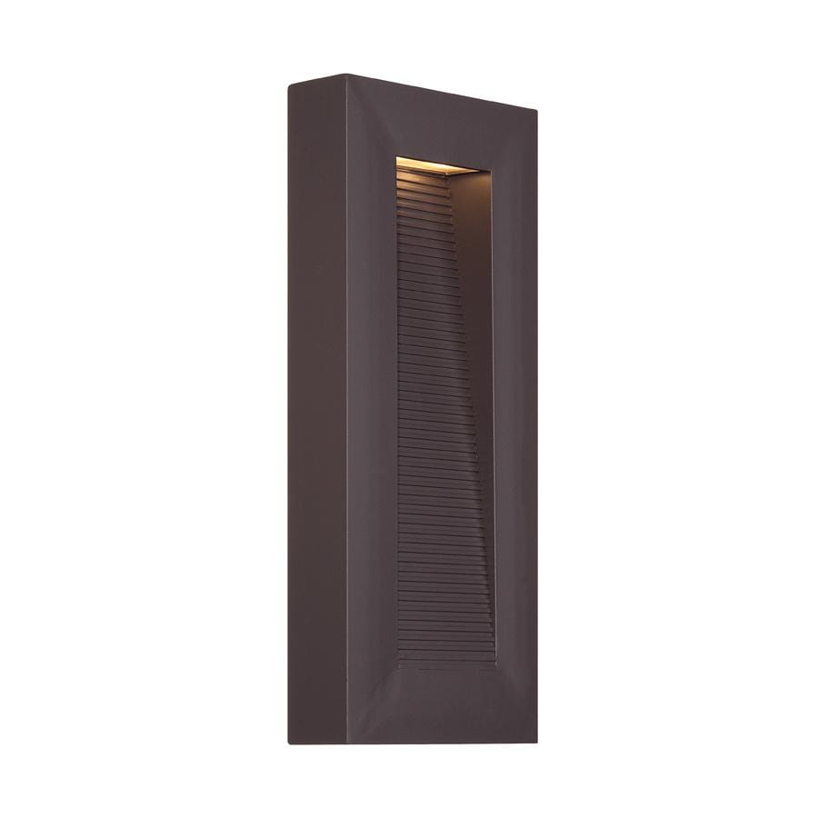 Modern Forms Urban 2-Light Outdoor Wall Light in Bronze