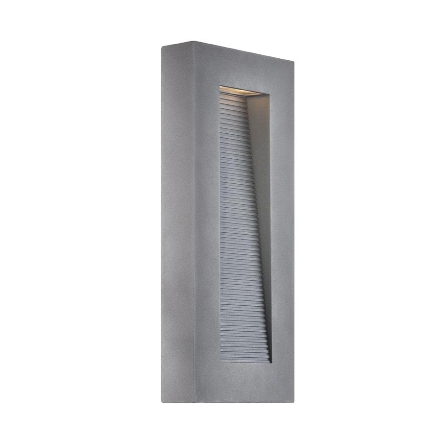 Modern Forms Urban Outdoor 16" Wall Light in Graphite