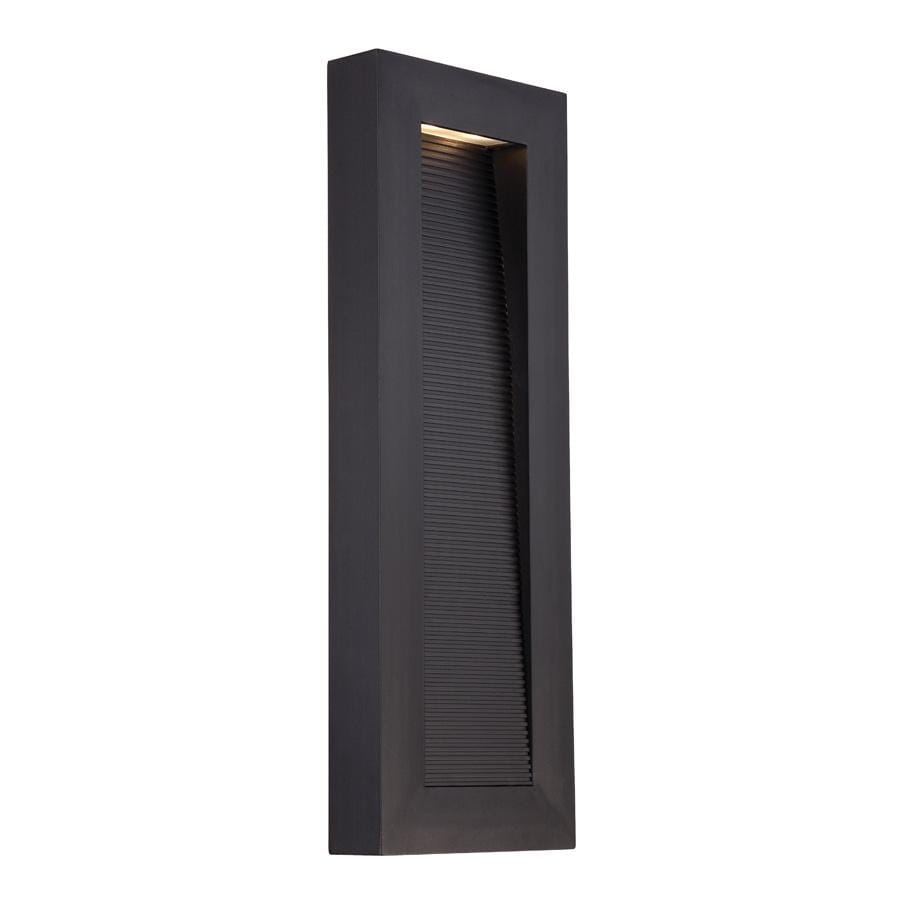 Modern Forms Urban 2-Light Outdoor Wall Light in Black