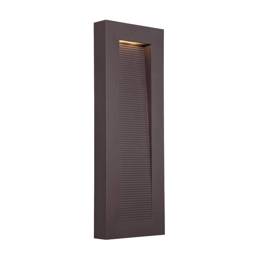 Modern Forms Urban 2-Light Outdoor Wall Light in Bronze