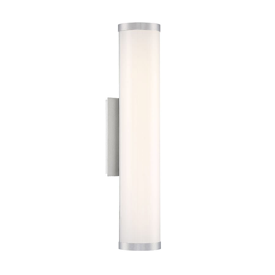 Modern Forms Lithium 24" Outdoor Wall Light in Brushed Aluminum