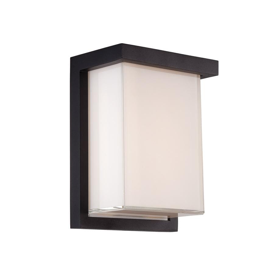 Modern Forms Ledge 1-Light Outdoor Wall Light in Black