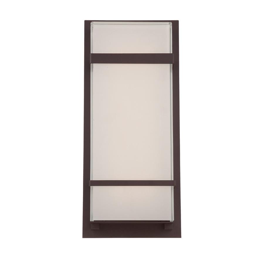 Modern Forms Phantom 1-Light Outdoor Wall Light in Bronze