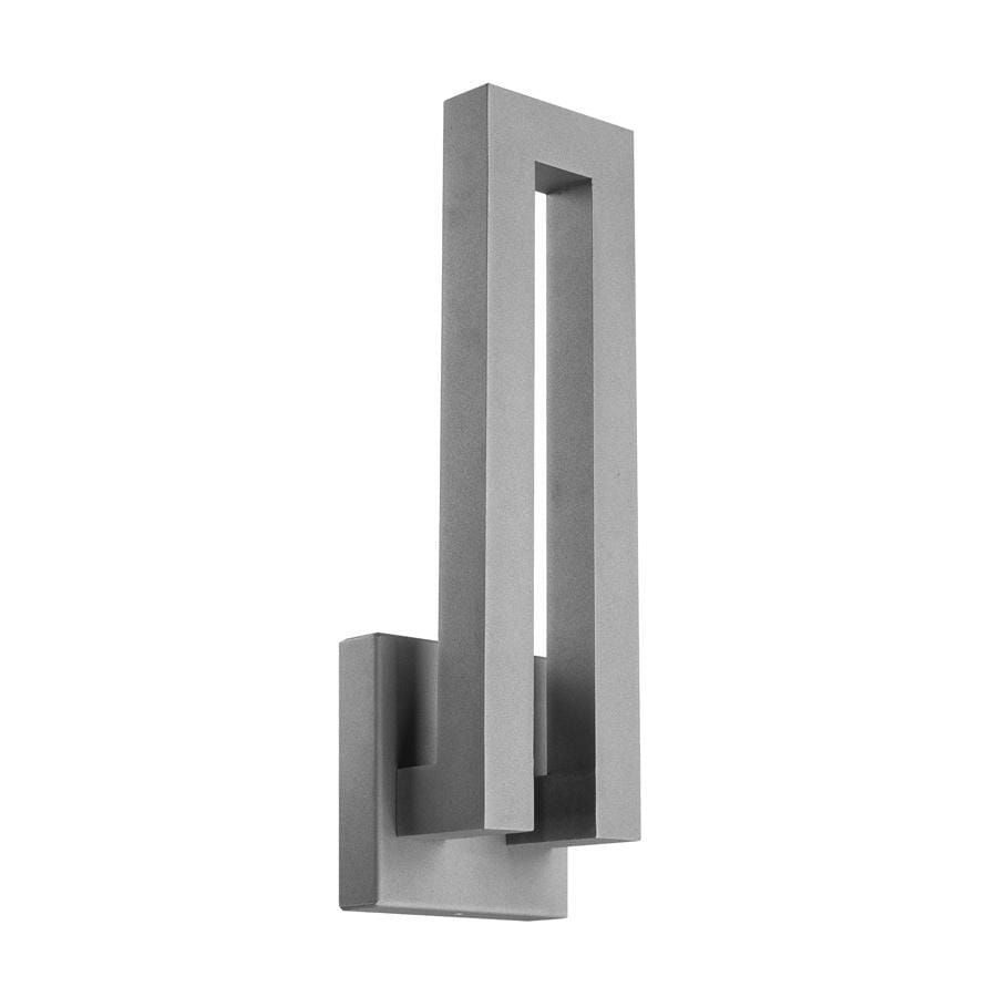 Modern Forms Forq 1-Light Outdoor Wall Light in Graphite