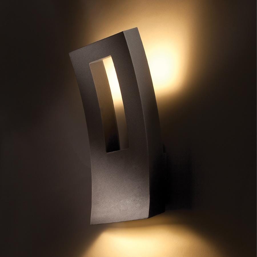 Modern Forms Dawn 2-Light Outdoor Wall Light in Bronze