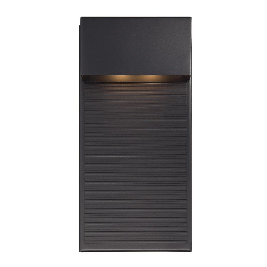 Modern Forms Hiline 1-Light Outdoor Wall Light in Black