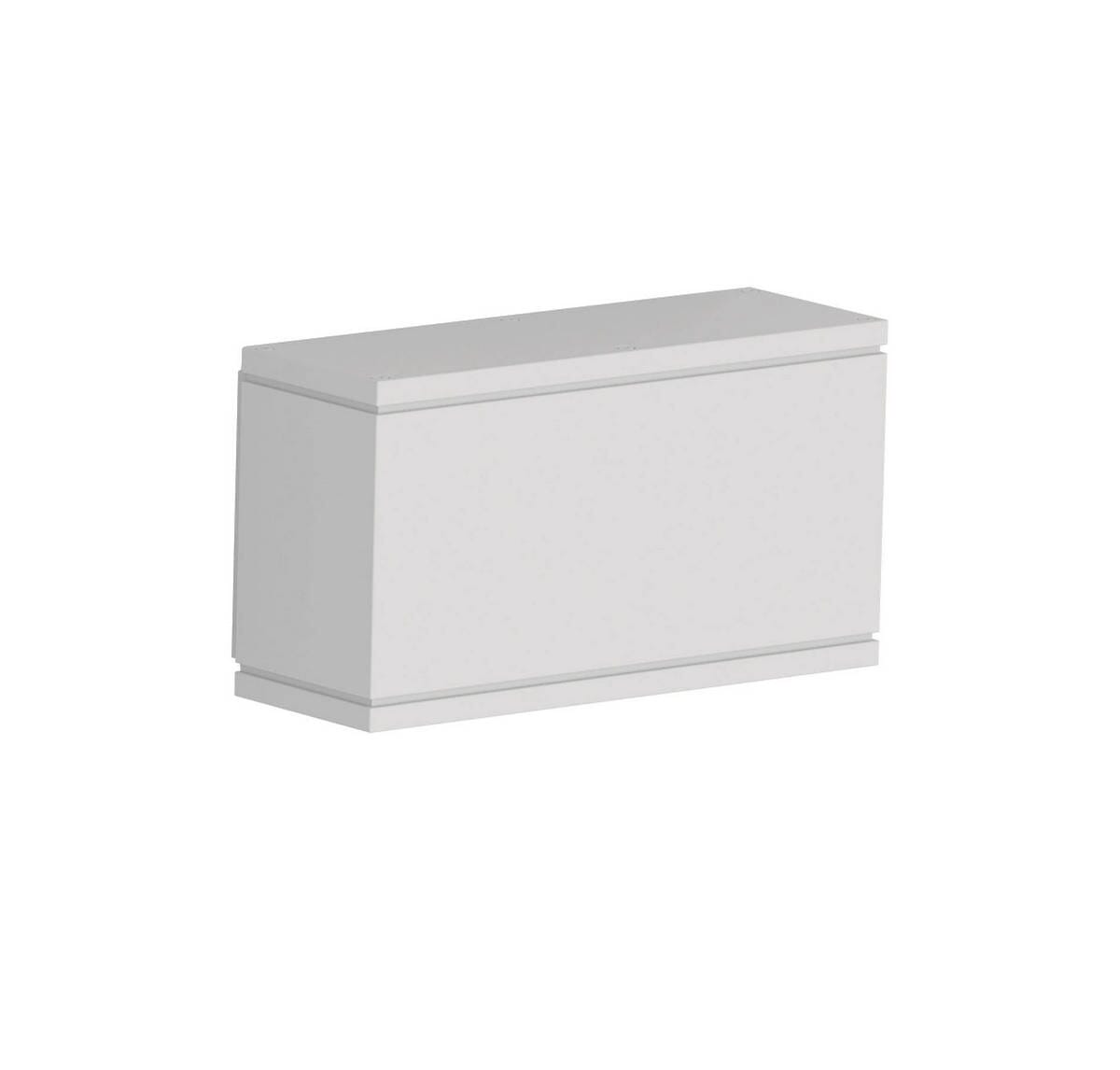 WAC Lighting Rubix LED Indoor/Outdoor Rectangular Wall Light in White