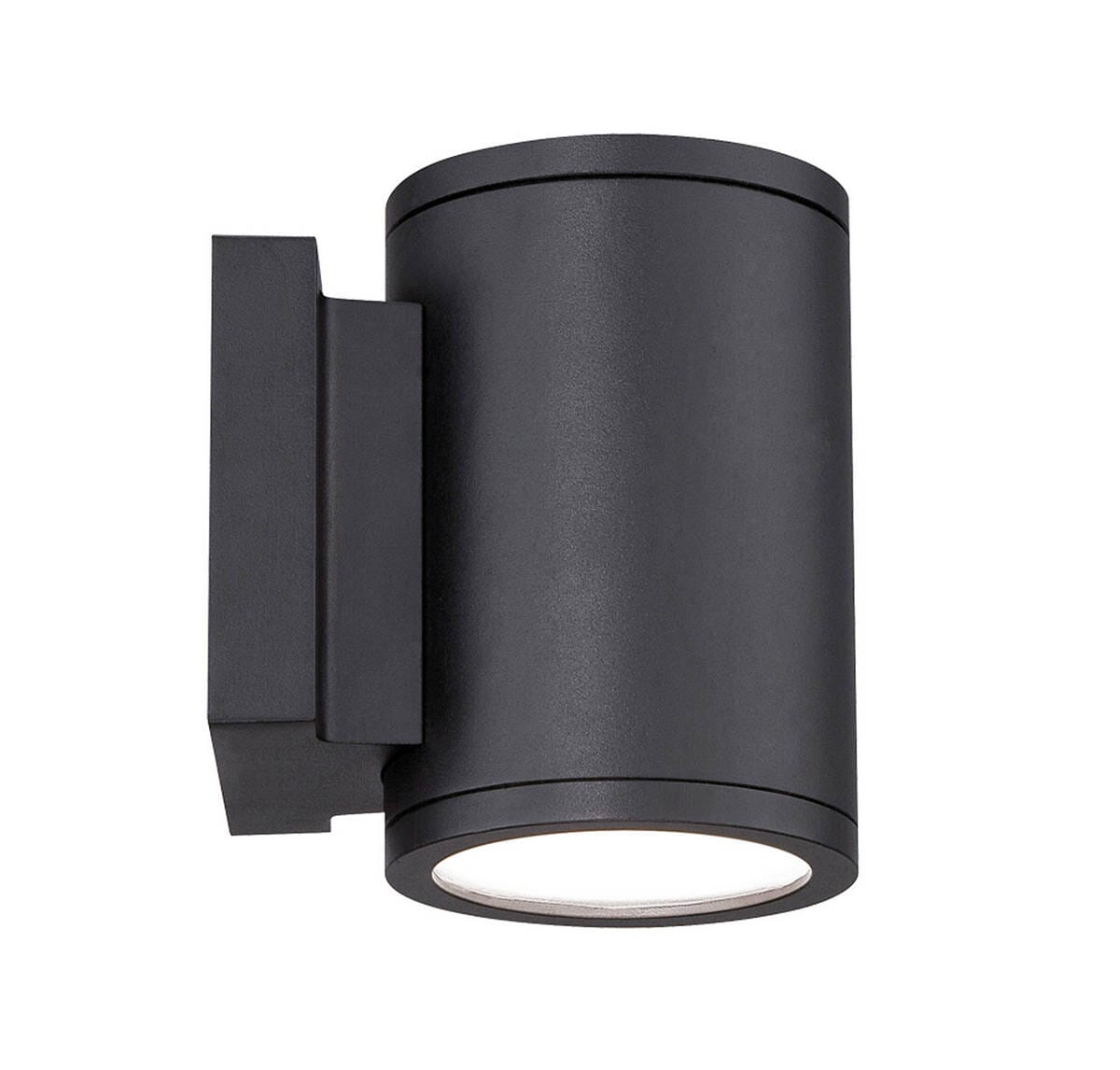 WAC Lighting Tube LED Indoor/Outdoor Up and Down Wall Light in Black