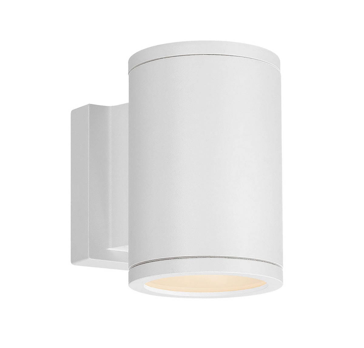 WAC Lighting Tube LED Indoor/Outdoor Up and Down Wall Light in White