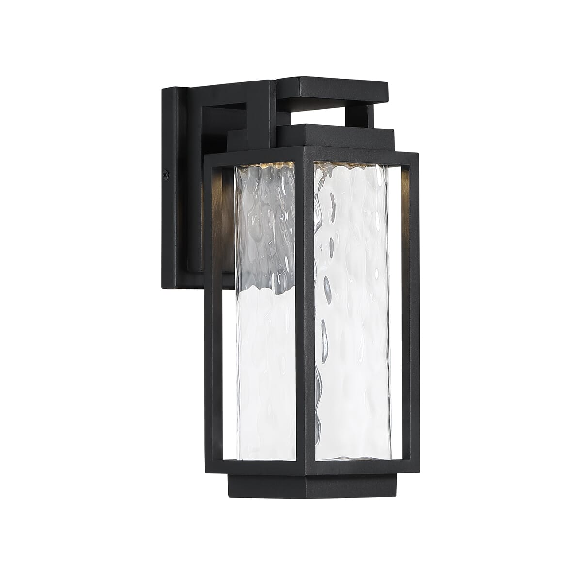 Modern Forms Two If By Sea 12" Outdoor Wall Light in Black