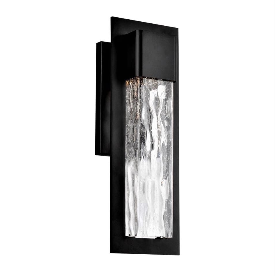 Modern Forms Mist Outdoor Wall Light in Black