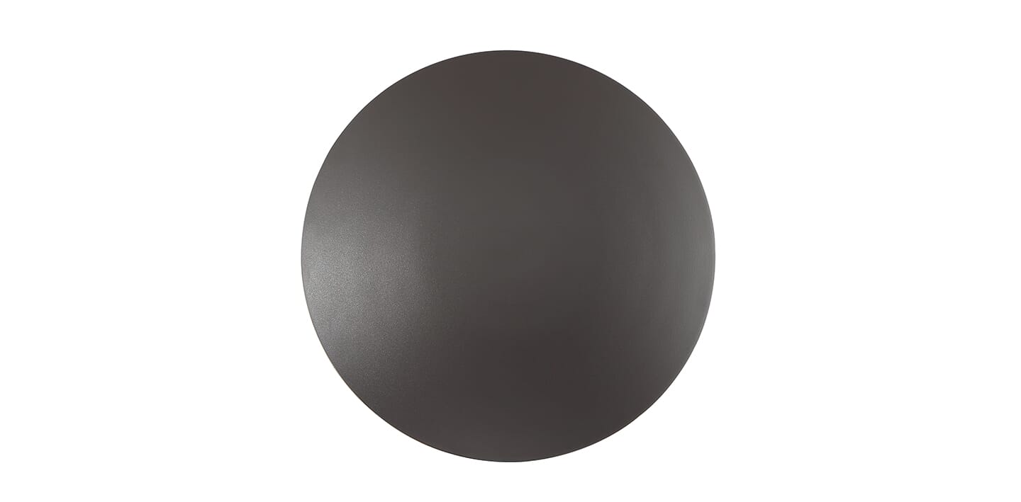 Modern Forms Circle 4" Outdoor Wall Light in Black